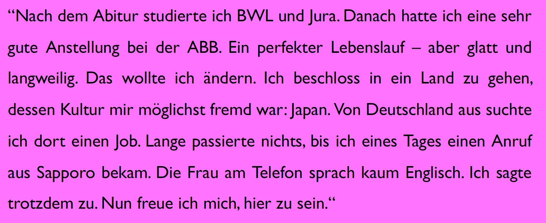 Lebensgeschichte als Story